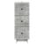 Dulap cu sertare Gri Beton 33 x 34,5 x 90 cm Lemn prelucrat GartenMobel Dekor