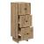 Dulap cu sertare Stejar Artizanal 33 x 34,5 x 90 cm GartenMobel Dekor