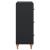 Dulap cu sertare Negru 66 x 34,5 x 90 cm Lemn prelucrat GartenMobel Dekor
