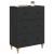 Dulap cu sertare Negru 66 x 34,5 x 90 cm Lemn prelucrat GartenMobel Dekor