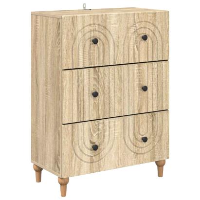 Dulap cu sertare Stejar Sonoma 66 x 34,5 x 90 cm Lemn prelucrat GartenMobel Dekor