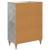 Dulap cu sertare Gri Beton 66 x 34,5 x 90 cm Lemn prelucrat GartenMobel Dekor