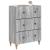 Dulap cu sertare Sonoma gri 66 x 34,5 x 90 cm Lemn prelucrat GartenMobel Dekor