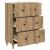 Dulap cu sertare Stejar Artizanal 66 x 34,5 x 90 cm GartenMobel Dekor