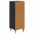 Dulap cu sertare Negru 33 x 34,5 x 90 cm Lemn prelucrat GartenMobel Dekor