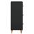Dulap cu sertare Negru 33 x 34,5 x 90 cm Lemn prelucrat GartenMobel Dekor