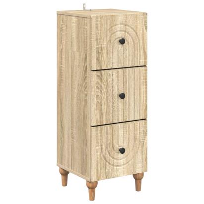 Dulap cu sertare Stejar Sonoma 33 x 34,5 x 90 cm Lemn prelucrat GartenMobel Dekor