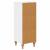 Dulap cu sertare Alb foarte lucios 33 x 34,5 x 90 cm GartenMobel Dekor
