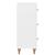 Dulap cu sertare Alb foarte lucios 33 x 34,5 x 90 cm GartenMobel Dekor