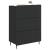 Dulap cu sertare Negru 66 x 34,5 x 92 cm Lemn prelucrat GartenMobel Dekor