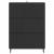Dulap cu sertare Negru 66 x 34,5 x 92 cm Lemn prelucrat GartenMobel Dekor