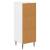 Dulap cu sertare Alb foarte lucios 33 x 34,5 x 92 cm GartenMobel Dekor