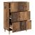 Dulap cu sertare Lemn vechi 66 x 34,5 x 90 cm Lemn prelucrat GartenMobel Dekor