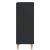 Dulap cu sertare Negru 33 x 34,5 x 90 cm Lemn prelucrat GartenMobel Dekor