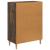 Bufet cu sertar Stejar fumuriu 66 x 34,5 x 90 cm Lemn prelucrat GartenMobel Dekor