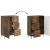 Bufet cu sertar Stejar fumuriu 66 x 34,5 x 90 cm Lemn prelucrat GartenMobel Dekor