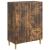 Bufet cu sertar Stejar fumuriu 66 x 34,5 x 90 cm Lemn prelucrat GartenMobel Dekor