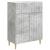 Bufet cu sertar Gri Beton 66 x 34,5 x 90 cm Lemn prelucrat GartenMobel Dekor