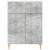 Bufet cu sertar Gri Beton 66 x 34,5 x 90 cm Lemn prelucrat GartenMobel Dekor