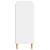 Bufet Alb foarte lucios 89 x 34,5 x 80 cm Lemn prelucrat GartenMobel Dekor