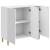 Bufet Alb foarte lucios 89 x 34,5 x 80 cm Lemn prelucrat GartenMobel Dekor
