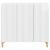 Bufet Alb foarte lucios 89 x 34,5 x 80 cm Lemn prelucrat GartenMobel Dekor