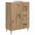 Bufet Stejar Artizanal 66 x 34,5 x 89,5 cm Lemn prelucrat GartenMobel Dekor