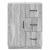 Bufet cu sertar Sonoma gri 66 x 34,5 x 87 cm Lemn prelucrat GartenMobel Dekor