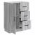Bufet cu sertar Sonoma gri 66 x 34,5 x 87 cm Lemn prelucrat GartenMobel Dekor