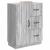 Bufet cu sertar Sonoma gri 66 x 34,5 x 87 cm Lemn prelucrat GartenMobel Dekor