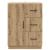 Bufet Stejar Artizanal 66 x 34,5 x 87 cm Lemn prelucrat GartenMobel Dekor