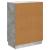 Bufet cu sertar Gri Beton 66 x 34,5 x 87 cm Lemn prelucrat GartenMobel Dekor