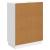 Bufet Alb foarte lucios 66 x 34,5 x 87 cm Lemn prelucrat GartenMobel Dekor
