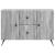 Bufet cu sertar Sonoma gri 89 x 34,5 x 60 cm Lemn prelucrat GartenMobel Dekor