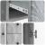 Bufet cu sertar Sonoma gri 89 x 34,5 x 60 cm Lemn prelucrat GartenMobel Dekor