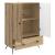 Bufet Stejar Artizanal 66 x 34,5 x 95 cm Lemn prelucrat GartenMobel Dekor