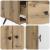 Bufet Stejar Artizanal 66 x 34,5 x 95 cm Lemn prelucrat GartenMobel Dekor