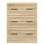 Dulap cu sertare Stejar Sonoma 66 x 34,5 x 87 cm Lemn prelucrat GartenMobel Dekor