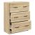 Dulap cu sertare Stejar Sonoma 66 x 34,5 x 87 cm Lemn prelucrat GartenMobel Dekor
