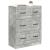 Dulap cu sertare Gri Beton 66 x 34,5 x 87 cm Lemn prelucrat GartenMobel Dekor