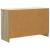 Bufet cu sertar Stejar Sonoma 89 x 34,5 x 57 cm Lemn prelucrat GartenMobel Dekor