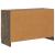 Bufet cu sertar Stejar fumuriu 89 x 34,5 x 57 cm Lemn prelucrat GartenMobel Dekor