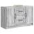 Bufet cu sertar Sonoma gri 89 x 34,5 x 57 cm Lemn prelucrat GartenMobel Dekor