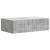 Masă laterală montată pe perete Gri Beton 59 x 34,5 x 17 cm GartenMobel Dekor