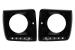 Carcasa faruri cu Lumini de zi dedicate LED DRL Mercedes G-class W463 (1989-2012) G65 Design Negru Performance AutoTuning