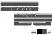 Stickere Laterale Gri Inchis Mercedes CLA W117 C117 X117 (2013-2016) A Class W176 (2012+) A45 Design Performance AutoTuning