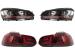 Faruri LED VW Golf 6 VI (2008-2013) Golf 7 3D Design Red Strip GTI LED Dinamic cu Stopuri R20 Performance AutoTuning