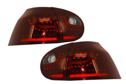 Stopuri LED VW Golf V 5 (2004-2009) Rosu Inchis Performance AutoTuning