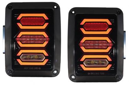Stopuri Full LED JEEP Wrangler JK (2007-2017) Fumuriu Performance AutoTuning
