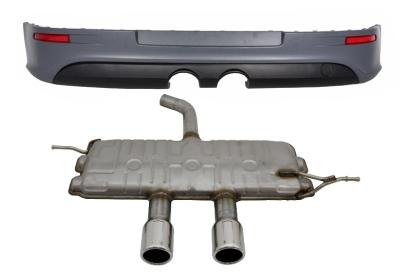 Prelungire Bara Spate VW Golf 5 V (2003-2007) R32 Look cu Sistem de evacuare Performance AutoTuning